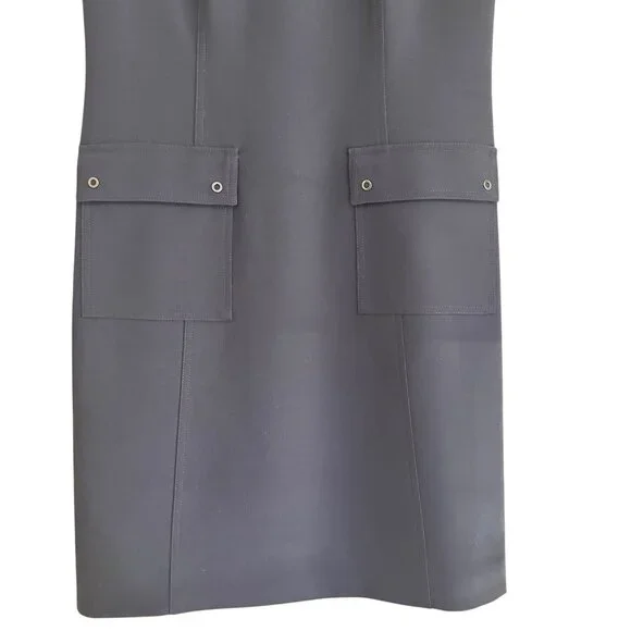 Elie Tahari Women's Black Short Sleeve Jaelyn Dress Size 6 - Picture 6 of 15